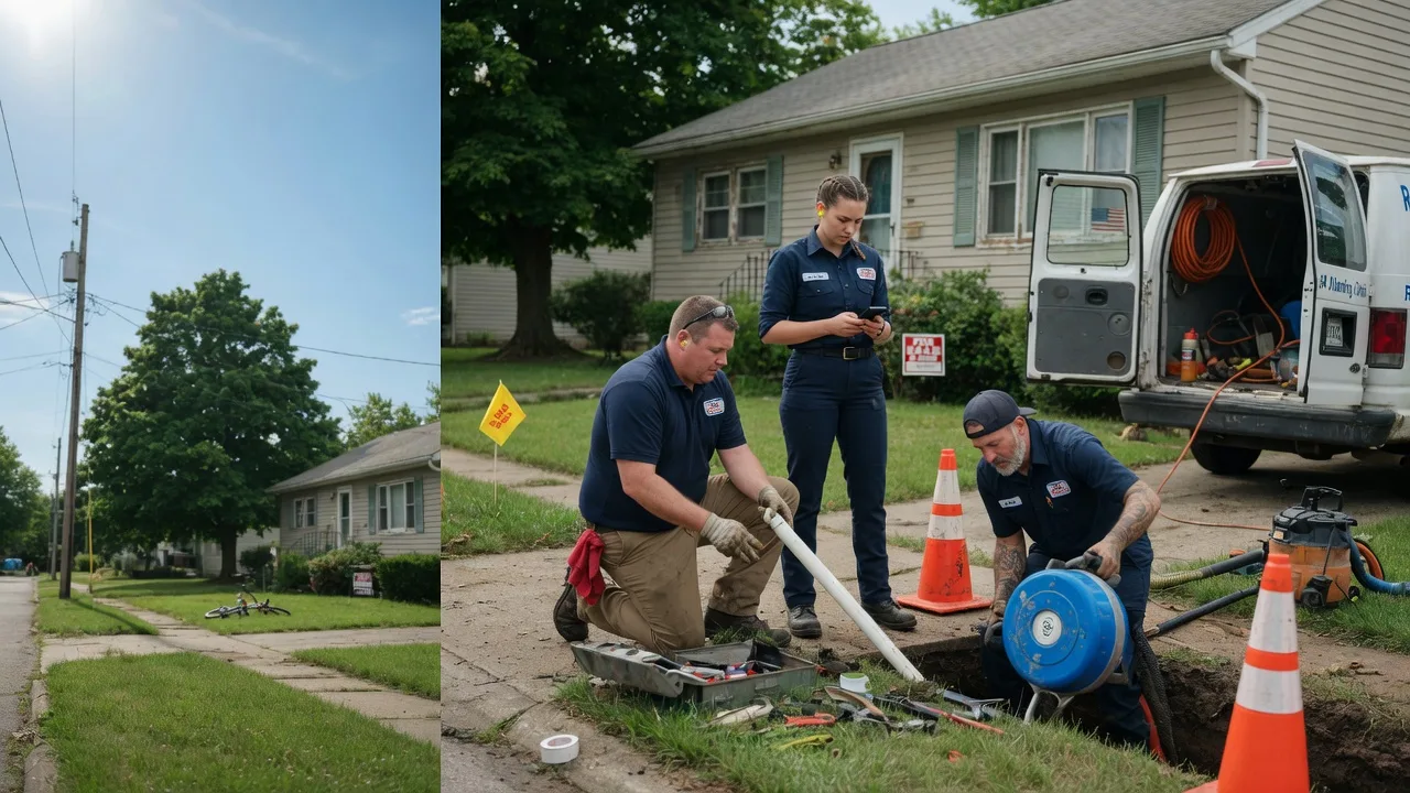 Sewer Line Repair in Oktaha, OK near me